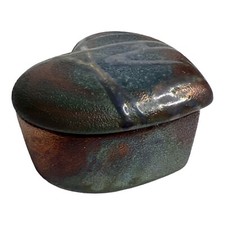 Raku pottery heart for sale  Batavia