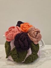 Handmade knitted roses for sale  LONDON