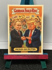 Cartão de paródia Garbage Failed Kids Pickin-On Putin Trump Putin NÃO GPK 2025 comprar usado  Enviando para Brazil