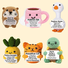 Crochet knitted positivity for sale  TELFORD