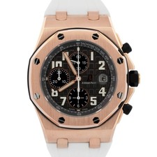 PAPÉIS Audemars Piguet Royal Oak Offshore cinza rosa 42mm 25940OK.OO.D002CA.01 comprar usado  Enviando para Brazil