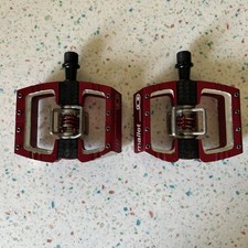 Pedais Crankbrothers Mallet DH - Vermelho *** Excelente Estado *** comprar usado  Enviando para Brazil