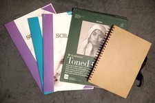 Toned paper sketchbook for sale  PLYMOUTH