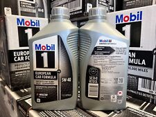 Óleo totalmente sintético 5,676 litros 6 x QT MOBIL 1 European Car Formula 5W-40, usado comprar usado  Enviando para Brazil