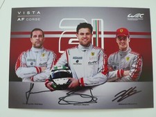 FERRARI 296 Vista #21 signed all drivers 24 heures Le Mans 2025 h LM Card WEC comprar usado  Enviando para Brazil