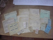 Lotto vecchi biglietti usato  Vinzaglio