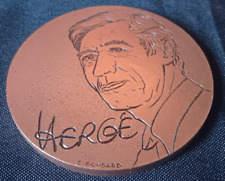 Hergé large bronze d'occasion  Expédié en Belgium