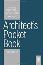 Architect pocket book for sale  UK