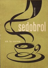 Cartolina pubblicitaria sedobr usato  Albenga
