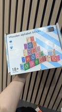 Wooden alphabet blocks for sale Wooden alphabet blocks for sale  BASILDON