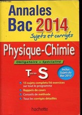Annales bac 2014 d'occasion Annales bac 2014 d'occasion  Saint-Denis-de-Pile