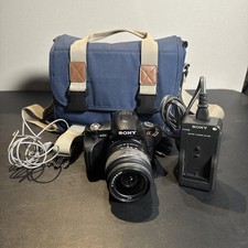 Usado, Câmera Digital Sony A230 DSLR 18-55mm F/3.5-5.6 Lente Carregador Bolsa Peças Leia comprar usado  Enviando para Brazil