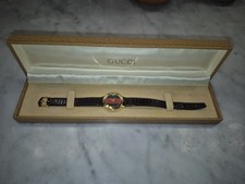 Usado, Relógio feminino Gucci 3001L folheado a ouro 18k caixa original precisa de bateria comprar usado  Enviando para Brazil