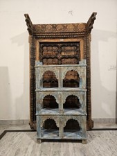 Usado, Elegante Estante de Madeira Arco - Organizador Moderno de Armazenamento Doméstico Prateleira Aberta de 6 Camadas comprar usado  Enviando para Brazil