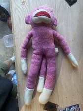 Pink sock monkey for sale  Kent