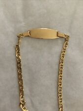 Bracelet gourmette 18k d'occasion  Mignaloux-Beauvoir