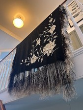 vintage piano silk shawl for sale vintage piano silk shawl for sale SHOREHAM-BY-SEA