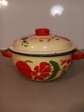 Vintage enamelware pot for sale  New Bern