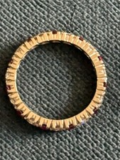 Bague blanc rubis d'occasion  Le Perray-en-Yvelines