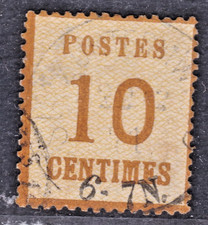 Timbre 1870 alsace d'occasion  La Brède