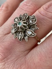 Antique bague fleur d'occasion  Montpellier-