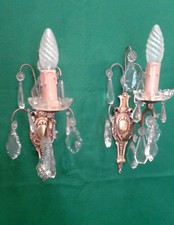 Paire appliques murale d'occasion  France
