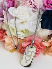 Collana morellato piastrina usato  Cantu