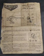 Montage derailleur simplex d'occasion  Saint-Privat-des-Vieux