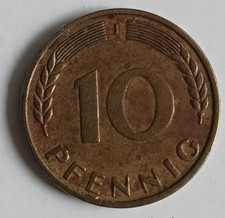 Pfennig brd 1949 gebraucht kaufen  Zellingen