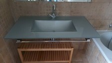 Lavabo vetro lavandino usato  Cherasco
