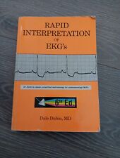 Rapid Interpretation of EKG's by Dale Dubin (2000, Trade Paperback) comprar usado  Enviando para Brazil