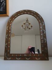 Miroir métal cuivre d'occasion  France