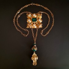 Ancien collier sautoir d'occasion  Saint-Cloud