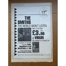 Smiths won listen for sale  CHESTERFIELD