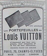Publicite louis vuitton d'occasion  Cires-lès-Mello