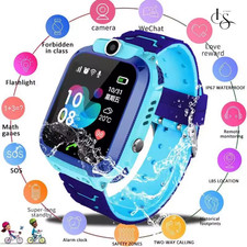 Smartwatch bambini azzurro usato  Moncalieri
