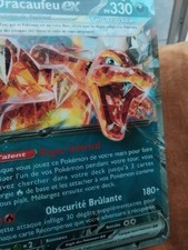 Carte pokémon dracaufeu d'occasion  Seynod