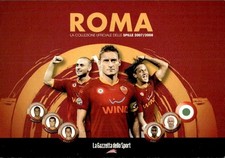 Cartolina calciatori roma usato  Italia
