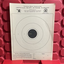 Lote de 5 oficiales de la Asociación Nacional del Rifle 50 pies Junior Target Sears de colección años 50 segunda mano  Embacar hacia Mexico