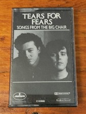 Fita cassete Tears for Fears "Songs from the Big Chair" 1985  comprar usado  Enviando para Brazil