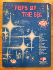 Partituras de música Pops dos anos 60 para órgão com acordes de guitarra biblioteca de ponteiros, usado comprar usado  Enviando para Brazil