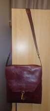 Burgundy leather artisan for sale  Los Angeles