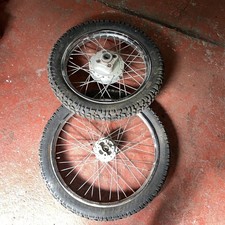 Motorcycle wheels chrome for sale  ROSLIN