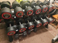 Gymgear commercial dumbbell for sale  ASHFORD