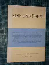 Sinn form 2003 gebraucht kaufen  Überlingen