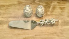Shaker de sal e pimenta para servidor de bolo de cristal comprar usado  Enviando para Brazil