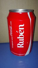 Usado, COCA COLA NOMBRES "RUBEN" AÑO 2013 VACIA (ESPAÑA) (REF 0805-0822) comprar usado  Enviando para Brazil