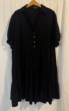 Vestido Camisa Babydoll Coração Veludo 2X Preto 100% comprar usado  Enviando para Brazil
