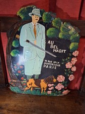 Ancienne plaque publicitaire d'occasion Ancienne plaque publicitaire d'occasion  Vallon-en-Sully