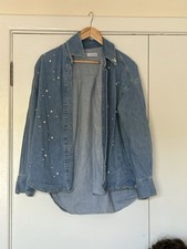 Zara jacket pearls for sale  NEWTOWN